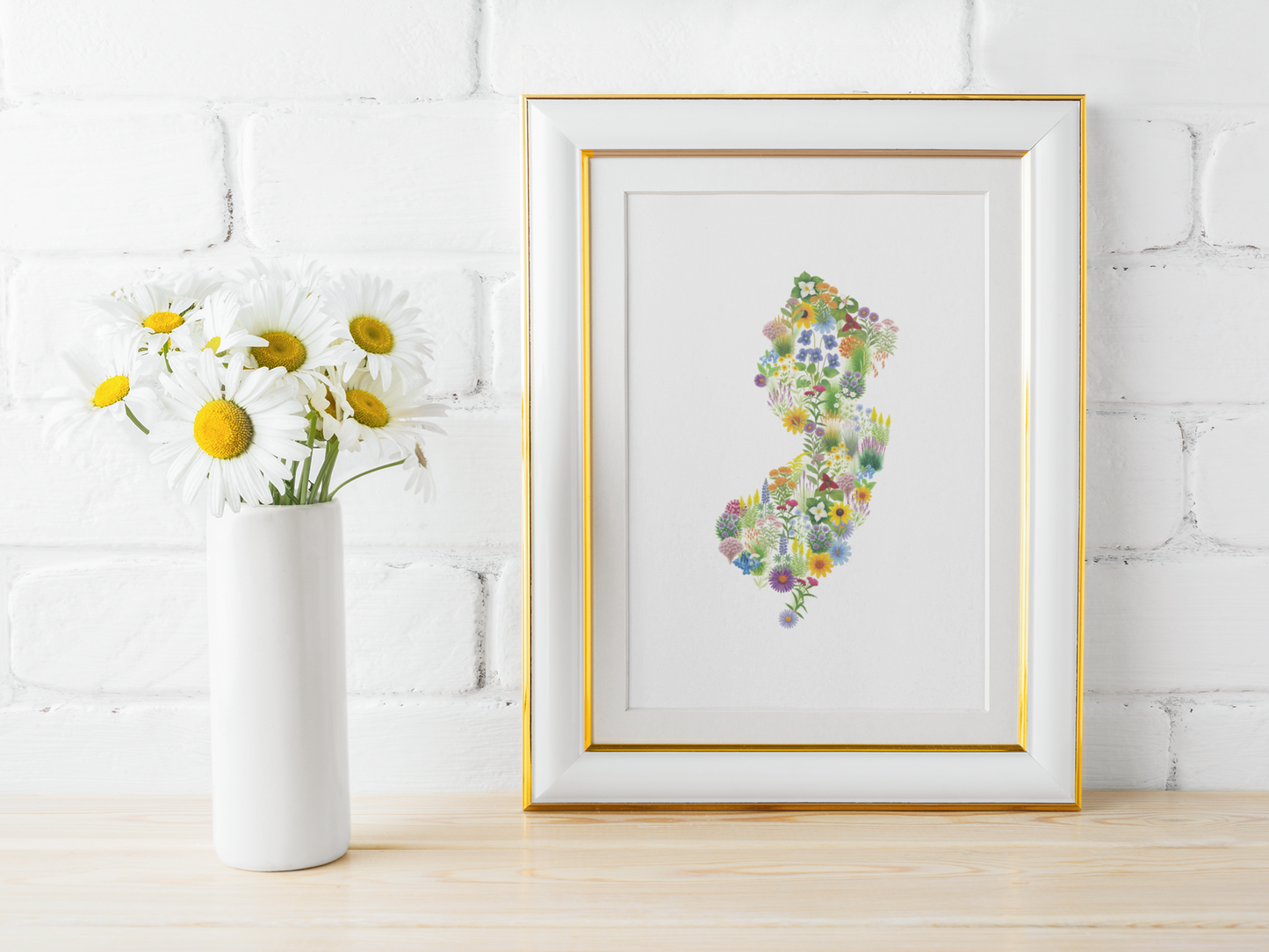 New Jersey Wildflower Map