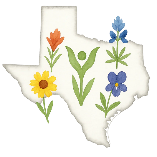 Bloom Where You’re Planted: Decorating with State-Themed Wildflower Art