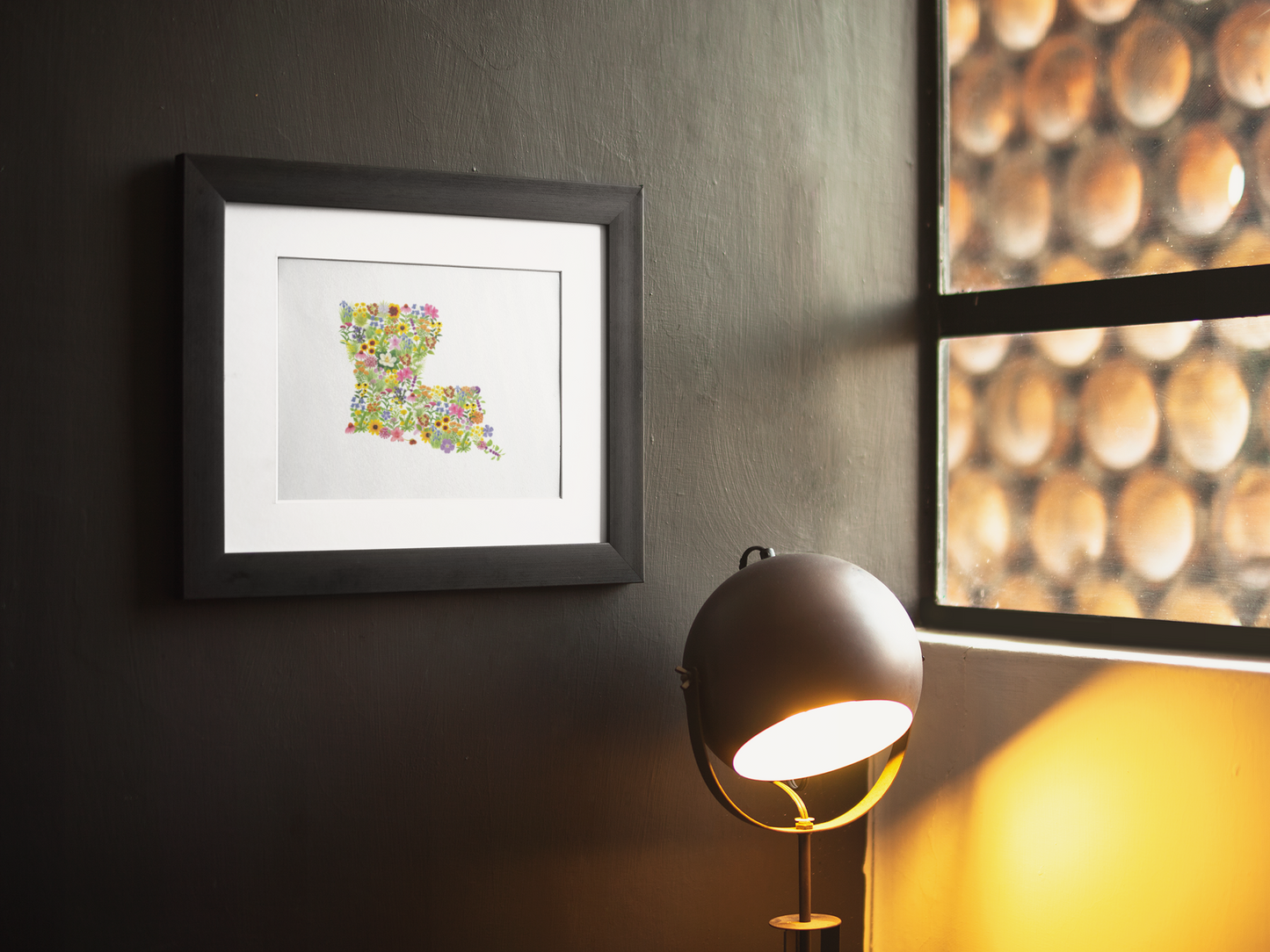 Louisiana Wildflower Map