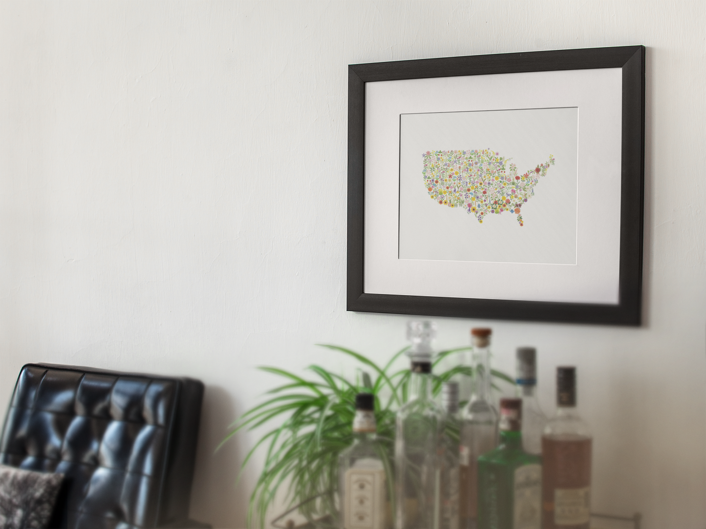USA Wildflower Map – 250th Anniversary Edition